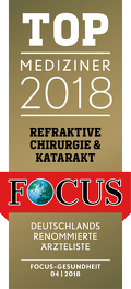 Focus-Siegel Refaraktive Chirurgie und Katarakt