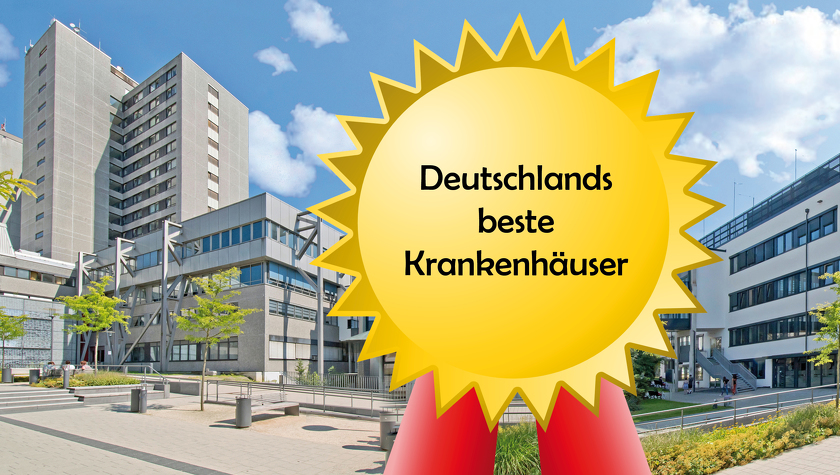 FAZ listet Knappschaftskrankenhaus unter Deutschlands besten Krankenhäusern