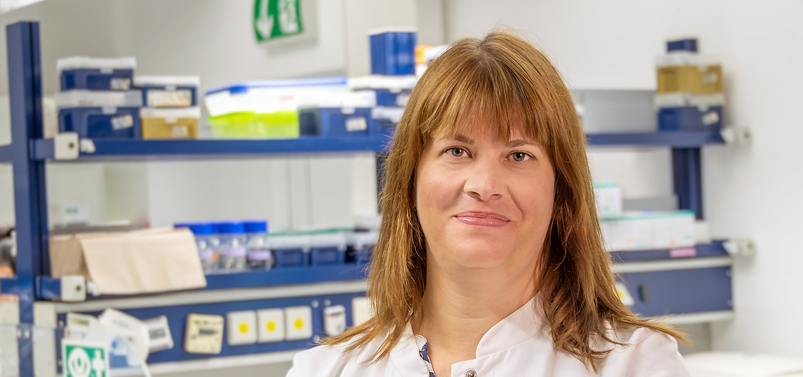 Prof. Dr. med. Stephanie Joachim, Leiterin des Instituts für Experimentelle Augenheilkunde der Ruhr-Universität Bochum am Knappschaftskrankenhaus 