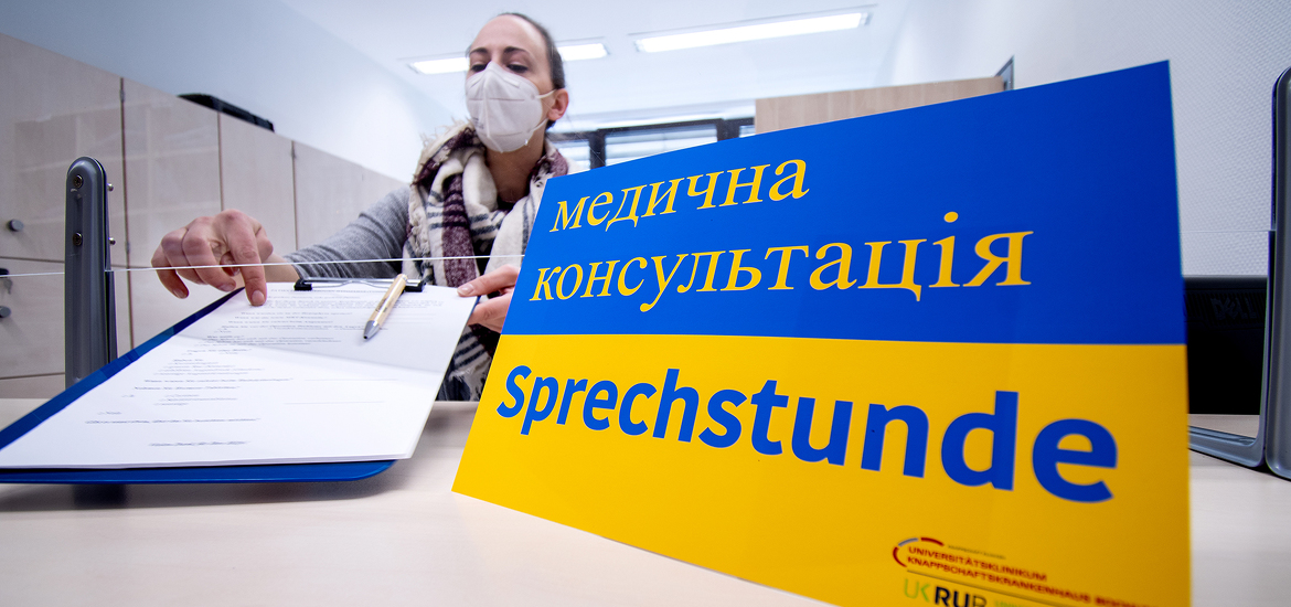 Medizinische Anlaufstelle für Geflüchtete aus der Ukraine